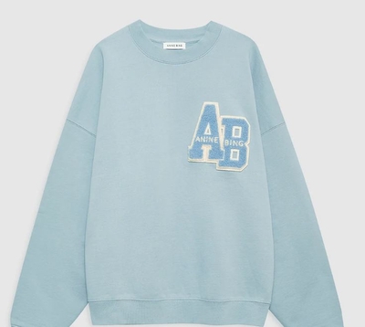 Sudadera Anine grande Miles azul pastel